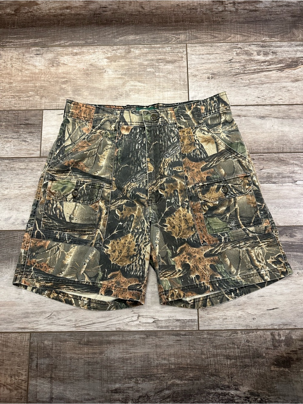 Cabela's Men's Camouflage Cargo Shorts - Green/Brown/Tan